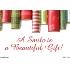 Christmas | Recall Cards<SmileMakers A Smile is a Gift Recall Cards - Custom Recall Cards from