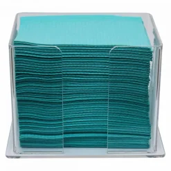 Dental Practice Essentials<SmileMakers Acrylic Bib Holder - Long Side Loading - Dental Exam Supplies from