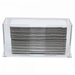 Dental Practice Essentials<SmileMakers Acrylic C-Fold Towel Holder - Containers & Holders from