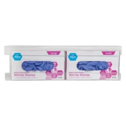 Dental Practice Essentials<SmileMakers Acrylic Vertical Double Glove Dispenser - Containers & Holders from