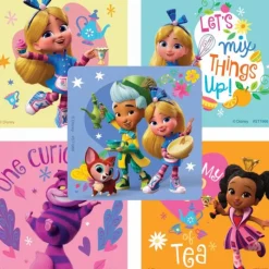 Disney Stickers | Character Stickers<SmileMakers Alice's Wonderland Bakery Stickers - Stickers from
