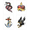 Toys | Toys & Prizes<SmileMakers American Traditional Temporary Tattoos - Temporary Tattoos from