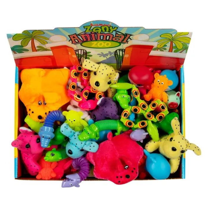 Toy Treasure Chests | Toys<SmileMakers Animal Treasure Chest - Deluxe Treasure Chests from