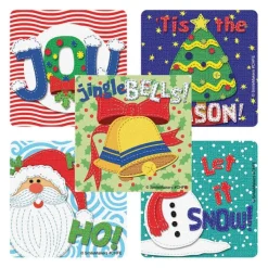 Christmas | Other Fun Stickers<SmileMakers Assorted Christmas Cheer Stickers - Christmas Stickers from