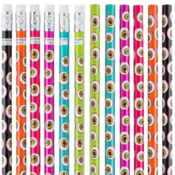 Halloween | Pencils & Coloring<SmileMakers Assorted Eyeballs Pencils - Pencils from