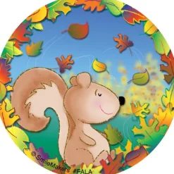 Seasons | Thanksgiving<SmileMakers Assorted Fall Animals Stickers - Thanksgiving Stickers from