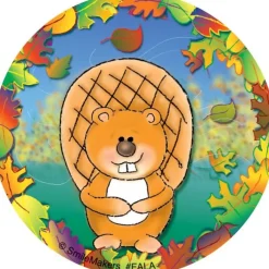 Seasons | Thanksgiving<SmileMakers Assorted Fall Animals Stickers - Thanksgiving Stickers from