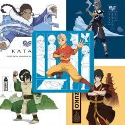 Nickelodeon Stickers | Character Stickers<SmileMakers Avatar: The Last Airbender Stickers - Stickers from