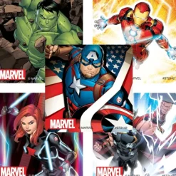 Superhero Stickers | Character Stickers<SmileMakers Avengers Action Stickers