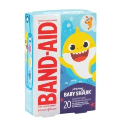 Bandages | Medical Practice Essentials<Band-Aid Baby Shark Bandages - Case - Bandages from SmileMakers