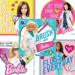 Patient Stickers | Dental Stickers<SmileMakers Barbie Dental Stickers - Stickers from