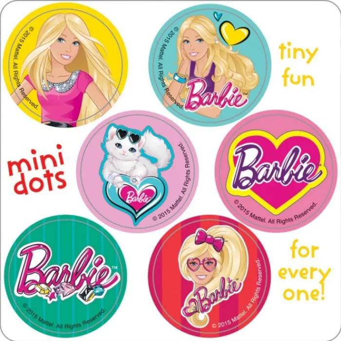 Character Stickers<SmileMakers Barbie Mini Dot Stickers - Stickers from