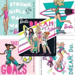 Character Stickers<SmileMakers Barbie Sports Stickers - Stickers from