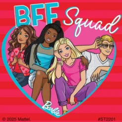 Valentine's Day | Character Stickers<SmileMakers Barbie Valentine Stickers - Stickers From
