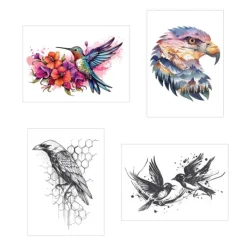 Toys | Toys & Prizes<SmileMakers Birds of a Feather Temporary Tattoos - Temporary Tattoos from