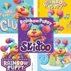Nickelodeon Stickers | Character Stickers<SmileMakers Blue's Clues & You Rainbow Puppy Stickers - Stickers from