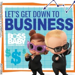 Character Stickers<SmileMakers Boss Baby: Family Business Stickers - Stickers from