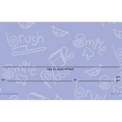 Appointment Cards<SmileMakers Brush, Floss, Smile Appointment Cards - Appointment Cards - from