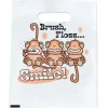 Take Home Bags | Take Home Bags<SmileMakers Brush, Floss Smile Monkeys Bags - Fast Delivery Bags from