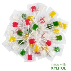 Exclusive Lollipops | Dental Themed Prizes<SmileMakers Bulk Xylitol Happy Tooth Lollipops - Candy & Gum from