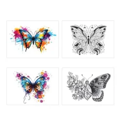 Toys | Toys & Prizes<SmileMakers Butterfly Temporary Tattoos - Temporary Tattoos from