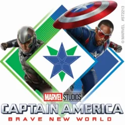 Character Stickers | Stickers<SmileMakers Captain America: Brave New World Stickers - Stickers from
