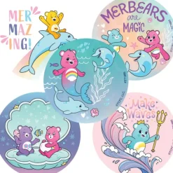 Character Stickers<SmileMakers Care Bears Mermazing Stickers - Stickers from