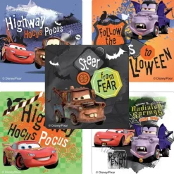 Halloween | Disney Stickers<SmileMakers Cars Hocus Pocus Halloween stickers