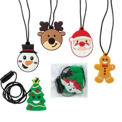 Christmas | Jewelry<SmileMakers Christmas Character Necklaces - Toy Necklaces from