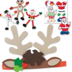 Christmas | Toys<SmileMakers Christmas Craft & Prize Bundle - Craft Kits from