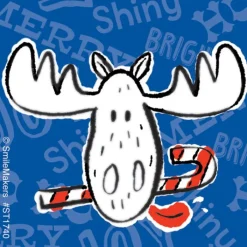 Christmas | Other Fun Stickers<SmileMakers Christmas Moose Stickers - Stickers From
