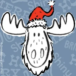 Christmas | Other Fun Stickers<SmileMakers Christmas Moose Stickers - Stickers From