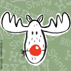 Christmas | Other Fun Stickers<SmileMakers Christmas Moose Stickers - Stickers From