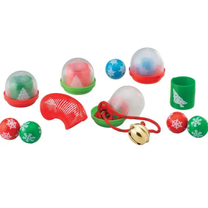 Christmas | Toy Treasure Chests<SmileMakers Christmas Toy Mix in 2" Capsules - Capsule Toys from