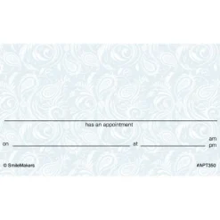 Appointment Cards<SmileMakers Classic Swirls Appointment Cards - Appointment Cards from