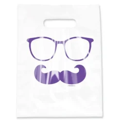 Take Home Bags | Take Home Bags<SmileMakers Clear Glasses & Moustache Bags - Take Home Bags from