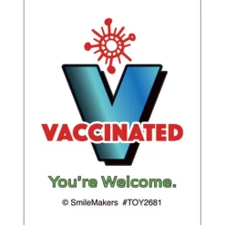 Medical Themed Prizes | Dental Themed Prizes<SmileMakers COVID Vaccination Tattoos - Temporary Tattoos from