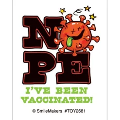 Medical Themed Prizes | Dental Themed Prizes<SmileMakers COVID Vaccination Tattoos - Temporary Tattoos from