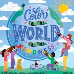 Character Stickers<Crayola Colors of Kindness Stickers - Stickers from SmileMakers