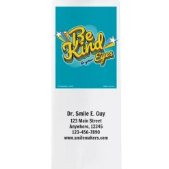 Take Home Bags | Take Home Bags<SmileMakers Custom Be Kind to Your Eyes Paper Bags - Take Home Bags from