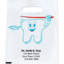 Take Home Bags | Take Home Bags<SmileMakers Custom Brushing Tooth Bags - Take Home Bags from