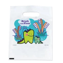 Take Home Bags | Take Home Bags<SmileMakers Custom Dino-Tooth Bags - Take Home Bags from