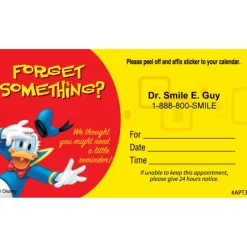 Appointment Cards<SmileMakers Custom Donald Forget Something? Appointment Cards - Appointment Cards from