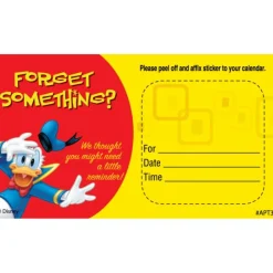 Appointment Cards<SmileMakers Custom Donald Forget Something? Appointment Cards - Appointment Cards from