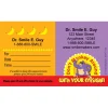 Appointment Cards<SmileMakers Custom Dont Monkey Around Eye Appointment Cards - Appointment Cards from