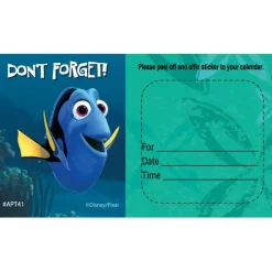 Appointment Cards<SmileMakers Custom Finding Nemo Dont Forget Appointment Cards - Appointment Cards from