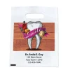 Take Home Bags | Take Home Bags<SmileMakers Custom Floral Tooth Bags - Take Home Bags from