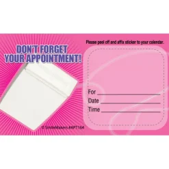 Appointment Cards<SmileMakers Custom Floss Don't Forget Appointment Cards - Appointment Cards from
