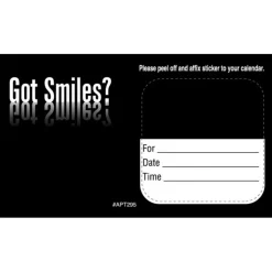 Appointment Cards<SmileMakers Custom Got Smiles? Appointment Cards - Appointment Cards from