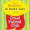 Patient Stickers | Dental Stickers<SmileMakers Custom Great Patient Club Stickers - Custom Stickers from